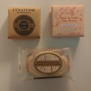 Loccitane bar soaps (3)
